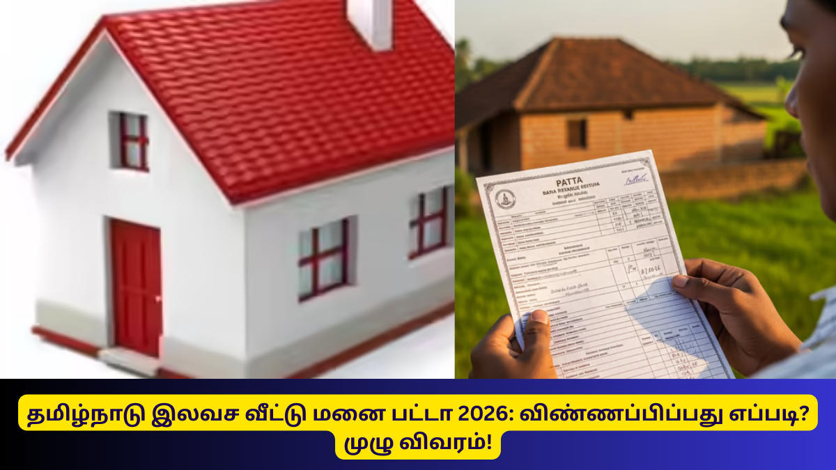 TN Free House Site Patta How To Apply In Tamil